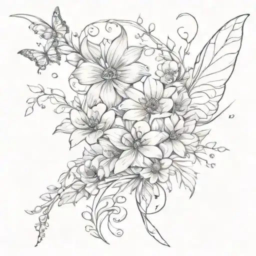 A Fairy Wings Flowers Growing