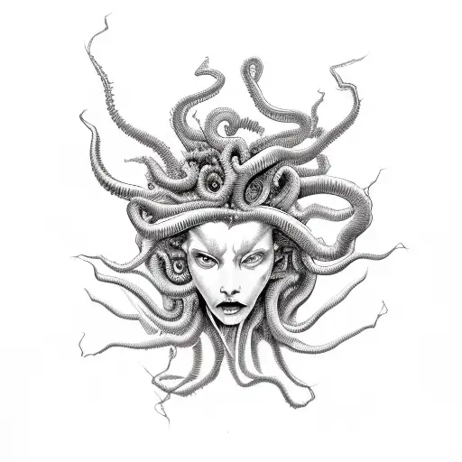 Demonic Possessed Medusa