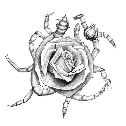 Scorpion Aquarius Rose
