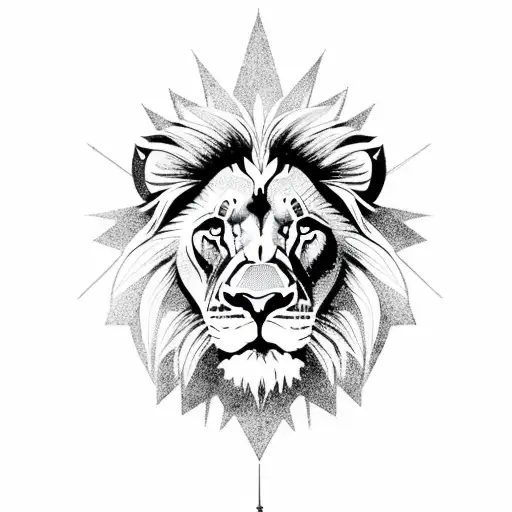 Lion With A Star