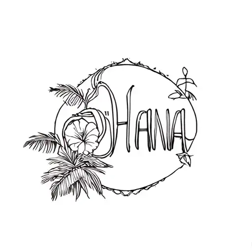 Palmera And Word Ohana