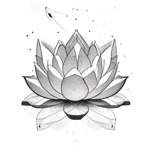 Words Wrapped With Lotus Flowers