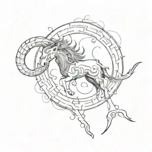 Capricorn And Letters