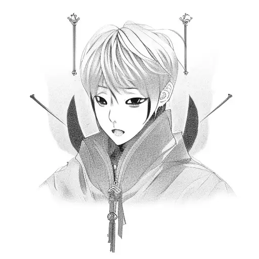 Combine A Kpop Idol With A Traditional Japanese Sword