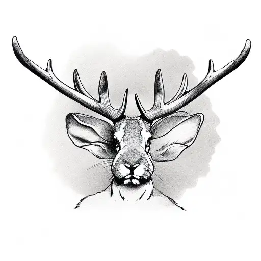 Antlers And Rabbit Hunting