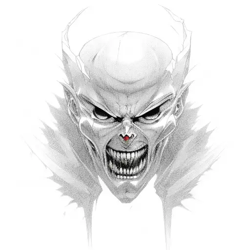 Anime Character With A Scary Twist