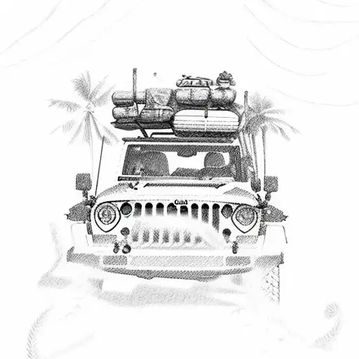 Jeep Outdoor Beach Family Music