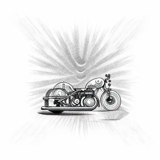 Mountain Sun Sea Motorcycle