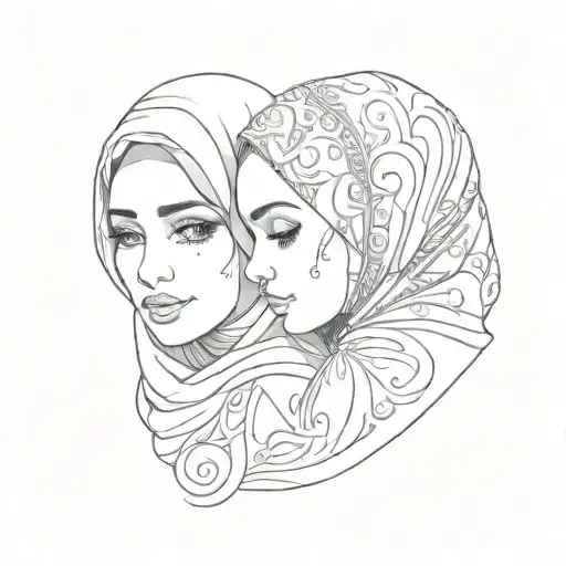 Hijab Mother And 26 Year Old Son