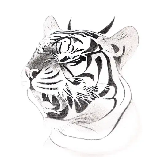 Combine Religious Imagery With Tamil Eelam Tigers Motifs In A Unique And Meaningful Design