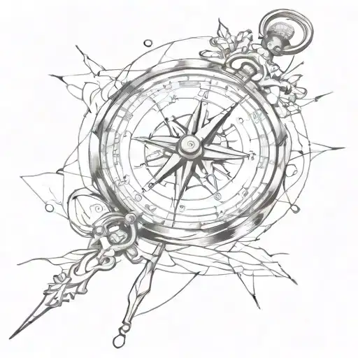 Compass Broken Watch
