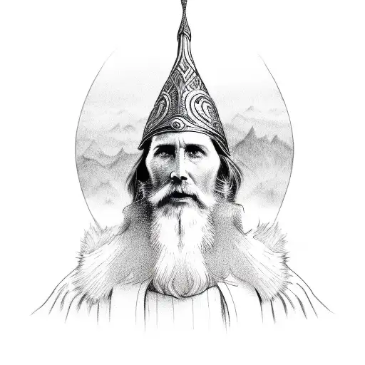 Portrait Of Leif Erikson