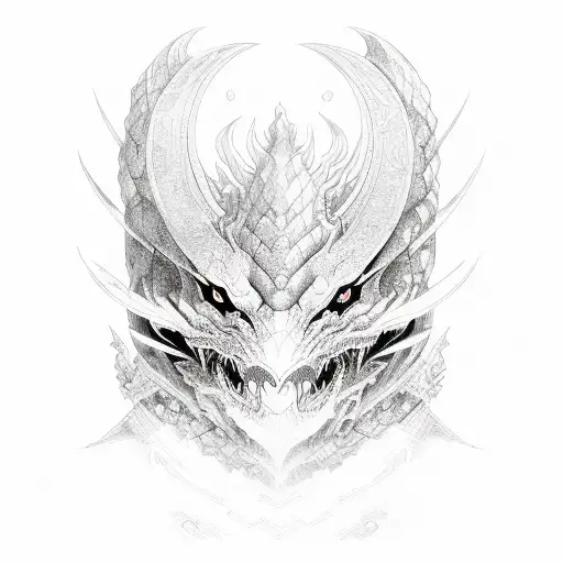 A Detailed Portrait Of Cyber Dragon Infinity