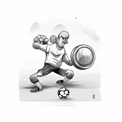 Barbell With Soccer