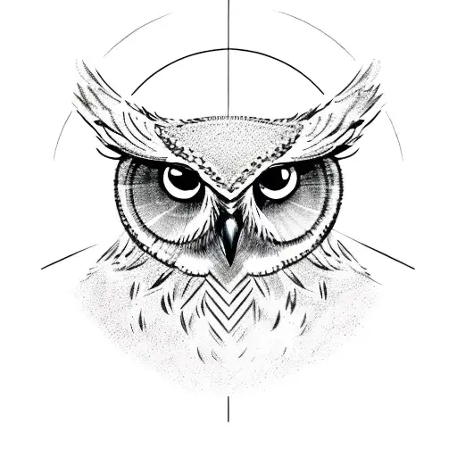 Owl And Deathly Hallows