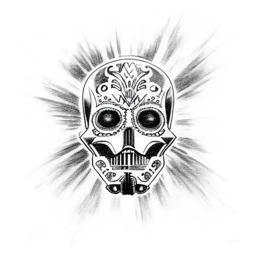 Sugar Skull Star Wars