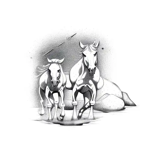 A Horse With Gemini Zodiac