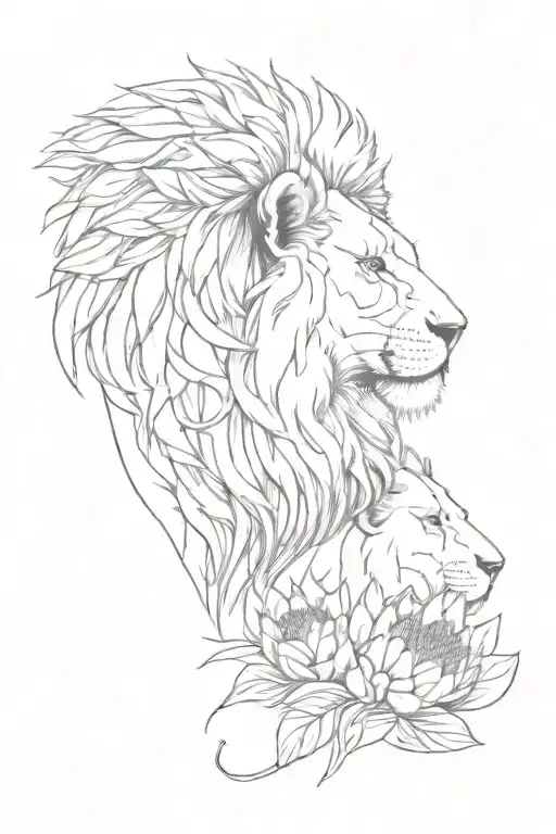 Lion And Protea Melding