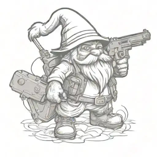 Gnome With A Gun