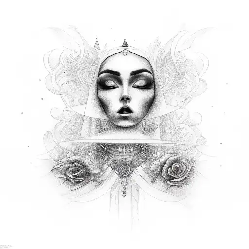 Spiritual Woman Line