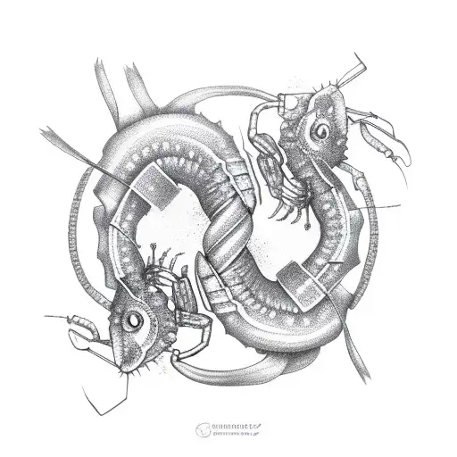 Infinity Symbol Prawn Heartbeat