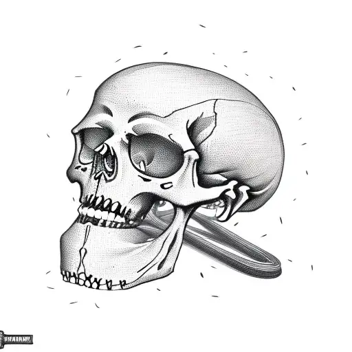 Biker Skeleton Fuck You Diabetes