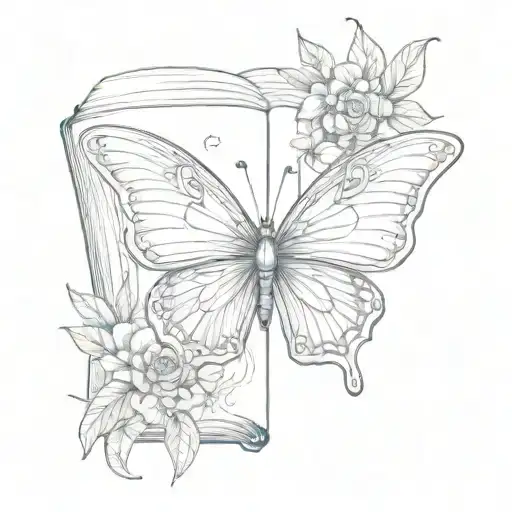 Book With Butterfly