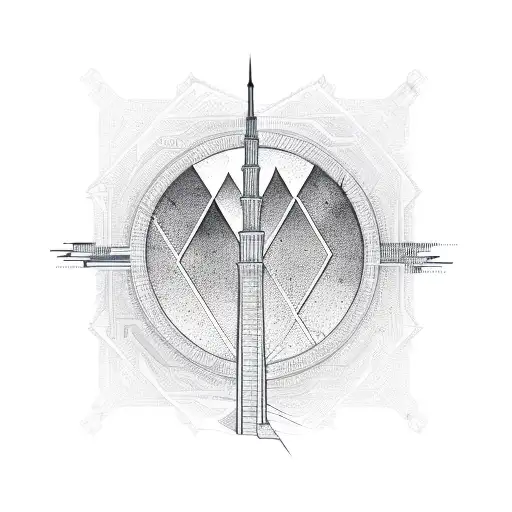 Nas Logo With Twin Towers