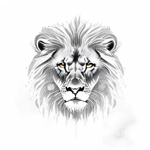 Swimming With A Majestic Lion Underwater