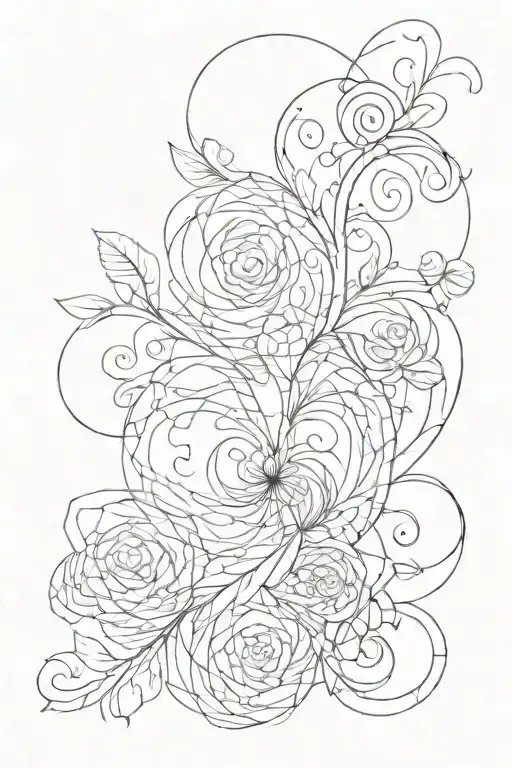 Swirl Geometric Nature Inspired