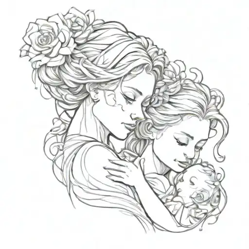 Mother And Daughter United