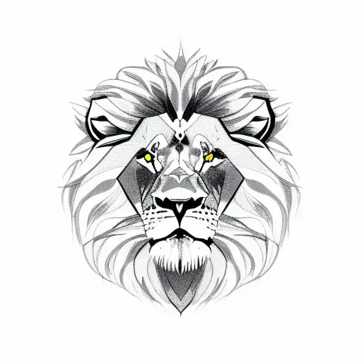 Lion With Israeli Flag