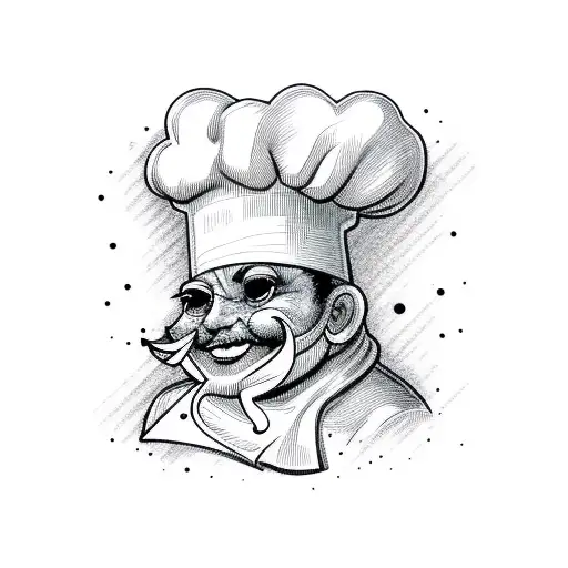 Chef Sticker Sleeve