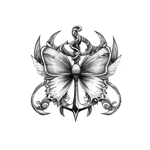 Book Butterfly Anchor Sunflowers