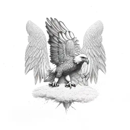 Eagle And Angel