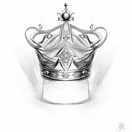 Jesters Crown Reflecting Over Kings Crown