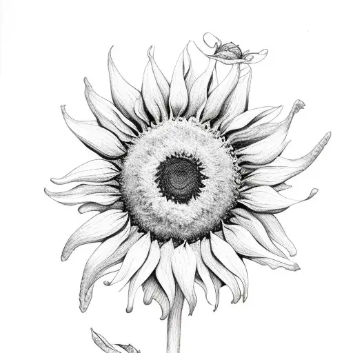 Flower Bouquet Cotton Rose Sunflower