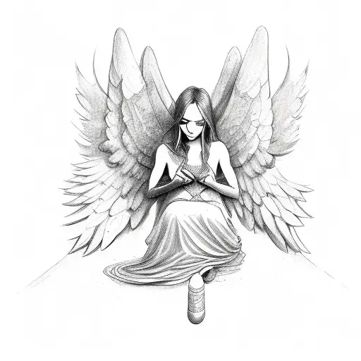 Guardian Angel Hugging