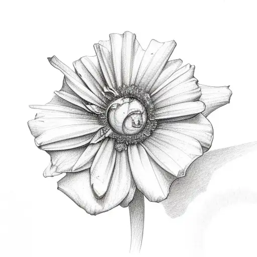 Centerpiece Of Rose Daisy And Narcissus Flowers