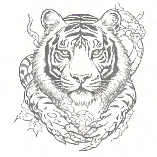 Tiger And Crab