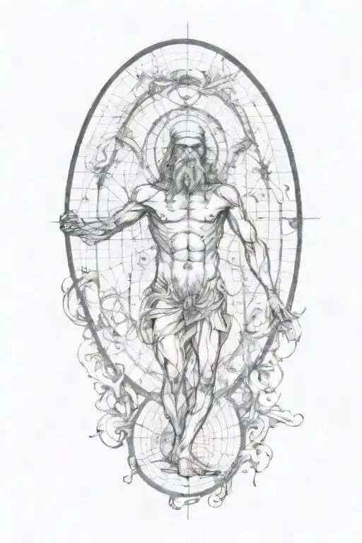 Leonardo Da Vinci Vitruvian Man