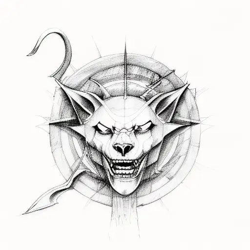 An Abstract Representation Of Percy Jackson's Adventures