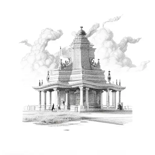 New Jersey Tollbooth With Giant Cornichone