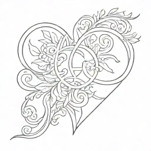 Simple Greek Symbol Of Peace And Love