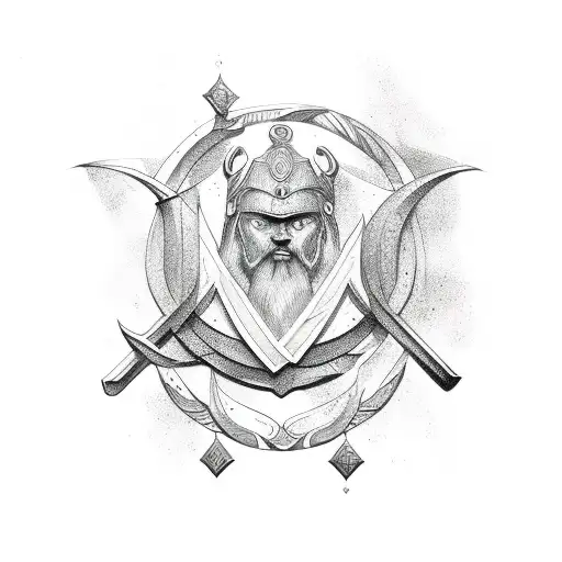 Nordic Mythologie Symbols