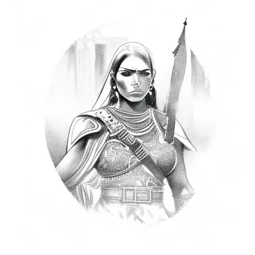 Female Hispanic Warrior