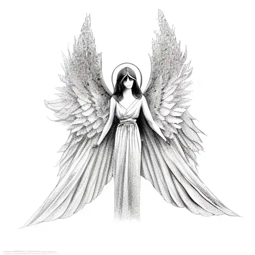 Angel Women At Heaven And Earth