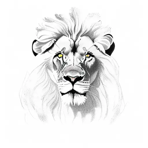 Lion With 3 Childrens Names