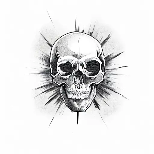 Skull With 3 Eyes