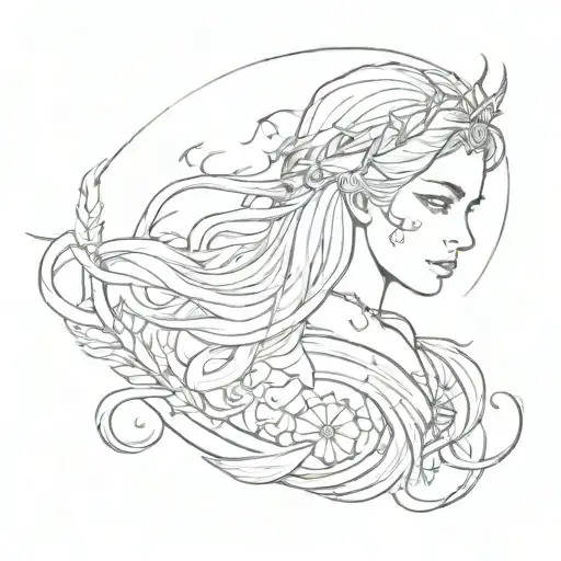 Northstar And Zodiac Stars Virgo